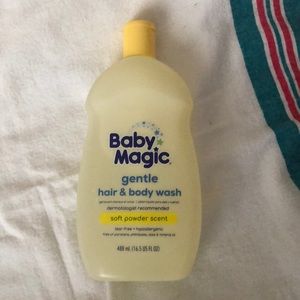 Head to toe wash for infants